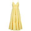 Abito corto MICHAEL Michael Kors POPLIN MIDI DRESS Giallo Abiti corti Donna