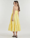 Abito corto MICHAEL Michael Kors POPLIN MIDI DRESS Giallo Abiti corti Donna - 4