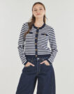 Gilet / Cardigan MICHAEL Michael Kors STRIPE SNAP CARDI JKT Multicolore Gilet / Cardigan Donna - 2