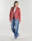 Lederjackeelle Oakwood CLIPS Red Jackets in pelle Frau - 3