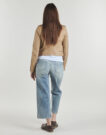 Lederjackeelle Oakwood YOKO Beige Lederjackenelle Frau - 4