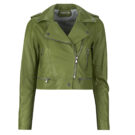 Veste de cuirelle Vestes en cuir kaki Oakwood YOKOelle Donna - 1