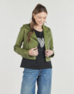 Veste de cuirelle Vestes en cuir kaki Oakwood YOKOelle Donna - 2