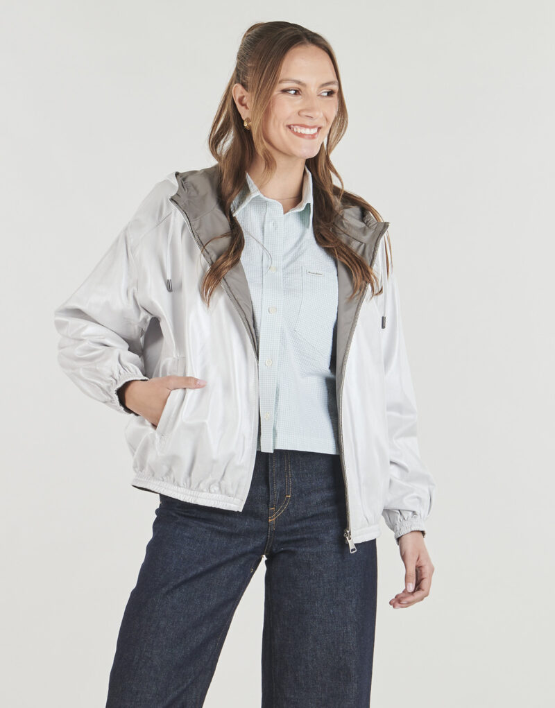 Veste de cuirelle Vestes r&eacute;versibles grises Oakwood GAIA en pelle Donna - 2