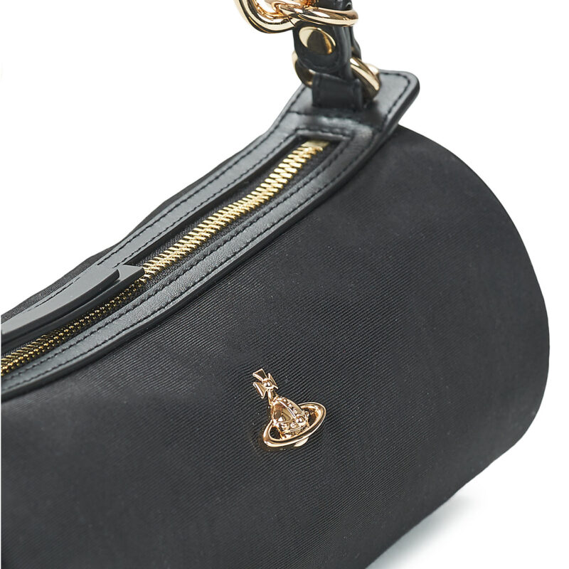 Vivienne Westwood CINDY CYLINDER BAG Nero Borse a spalla Donna - 4