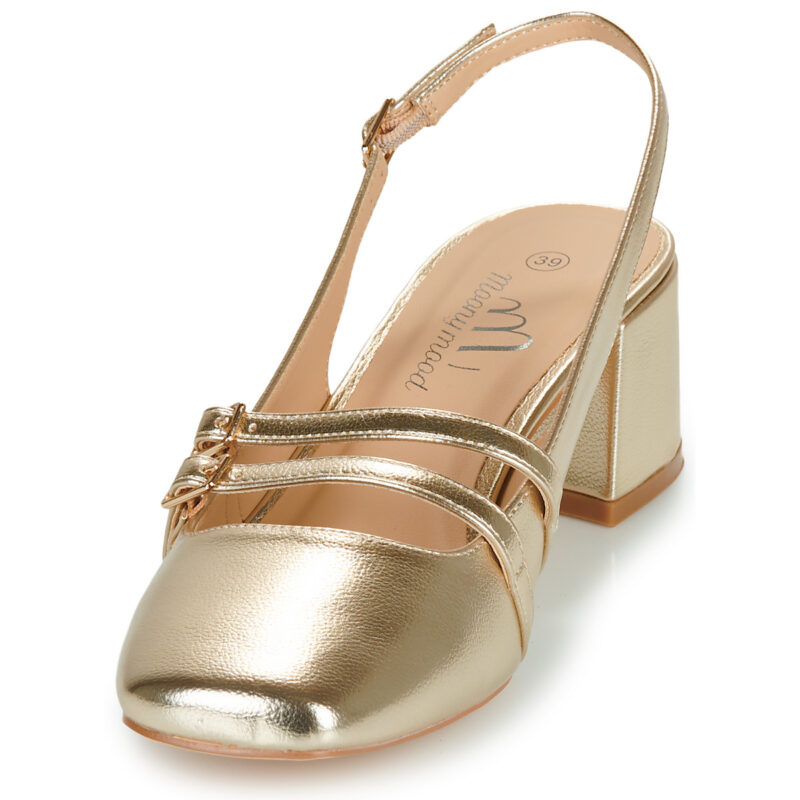Moony Mood ESTELE Gold Pumps Damen - 3