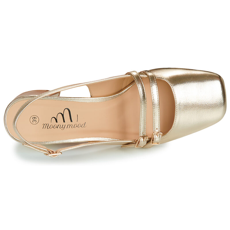 Moony Mood ESTELE Gold Pumps Damen - 6
