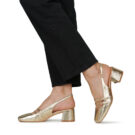 Moony Mood ESTELE Gold Pumps Damen - 8