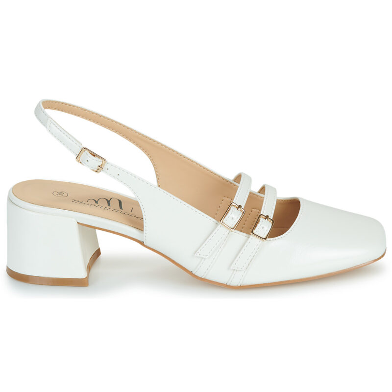 Moony Mood ESTELE Wei&szlig; Pumps Damen - 2