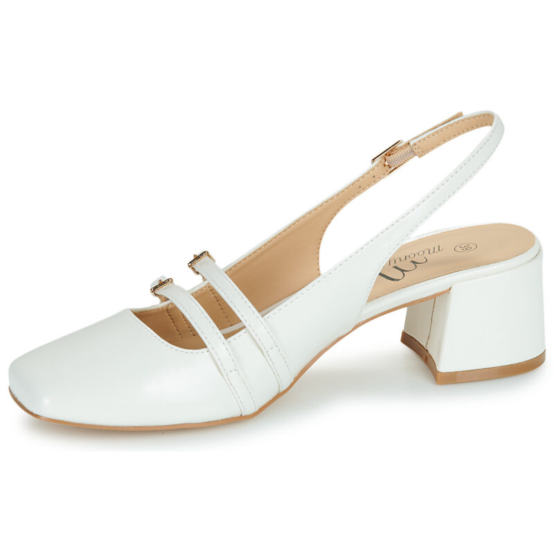 Moony Mood ESTELE Wei&szlig; Pumps Damen - 4
