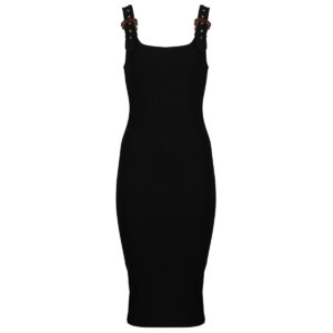 Versace Jeans Couture 80HAO943 Black Short Dress Women's Short Dresses