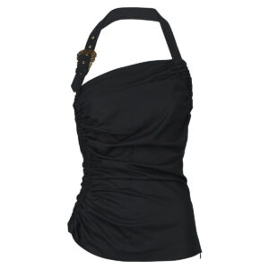 Versace Jeans Couture 80HAM207 Black Blouse Women's Blouses
