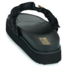 Pantuflas negras para mujer Versace Jeans Couture 80VA3SM5 - 5