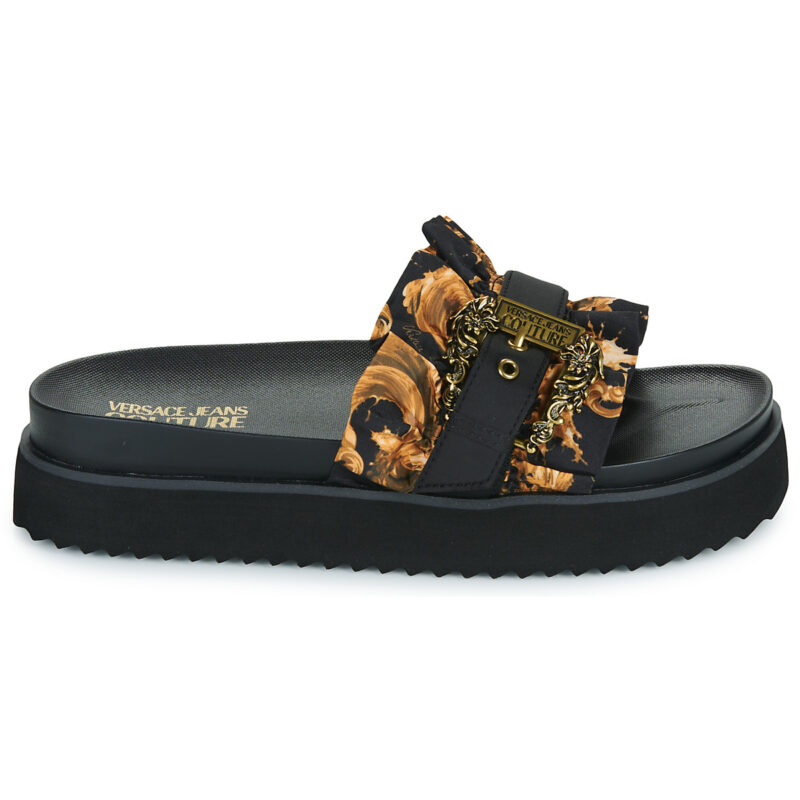 Sandalias planas multicolor para mujer Versace Jeans Couture 80VA3SM5 - 2