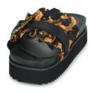 Sandalias planas multicolor para mujer Versace Jeans Couture 80VA3SM5 - 3