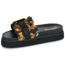 Sandalias planas multicolor para mujer Versace Jeans Couture 80VA3SM5 - 4