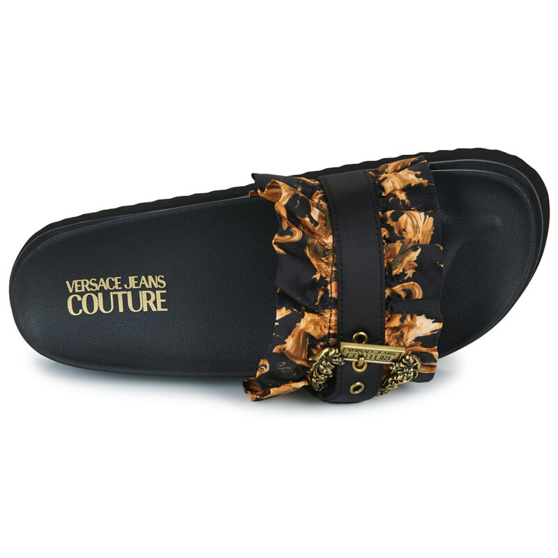 Sandalias planas multicolor para mujer Versace Jeans Couture 80VA3SM5 - 6