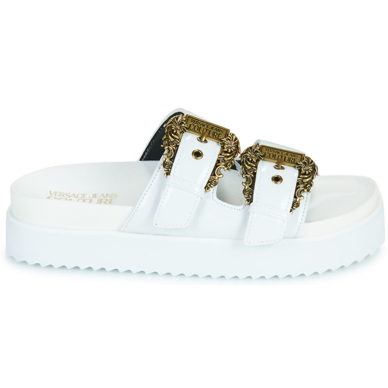 Sandalias blancas para mujer Versace Jeans Couture 80VA3SM1 - 2