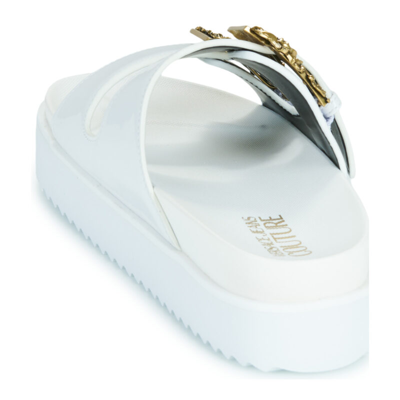Sandalias blancas para mujer Versace Jeans Couture 80VA3SM1 - 5