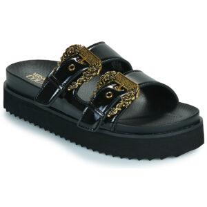 Versace Jeans Couture 80VA3SM1 Black Women's Slipper