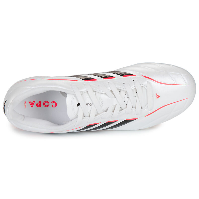 Calcio adidas COPA PURE IV CLUB FG/MG ZEROMT/CBLACK/LUCRED Bianco Calcio Donna - 6