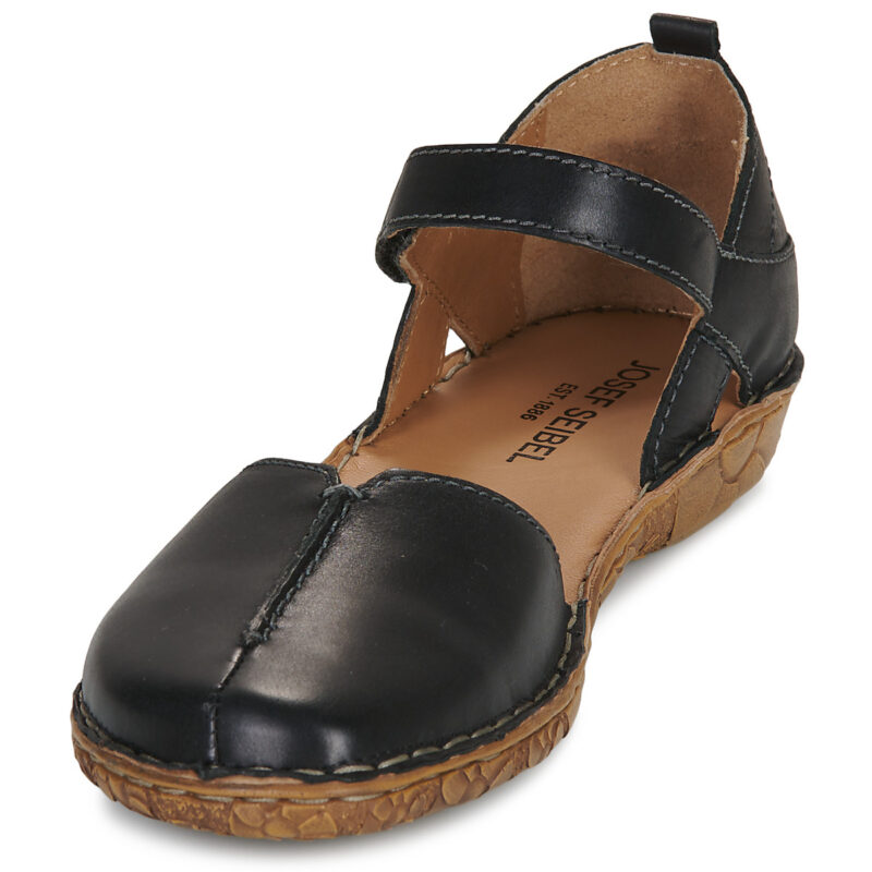 Josef Seibel ROSALIE 42 Schwarze Damen-Ballerinas - Gr&ouml;&szlig;e 3