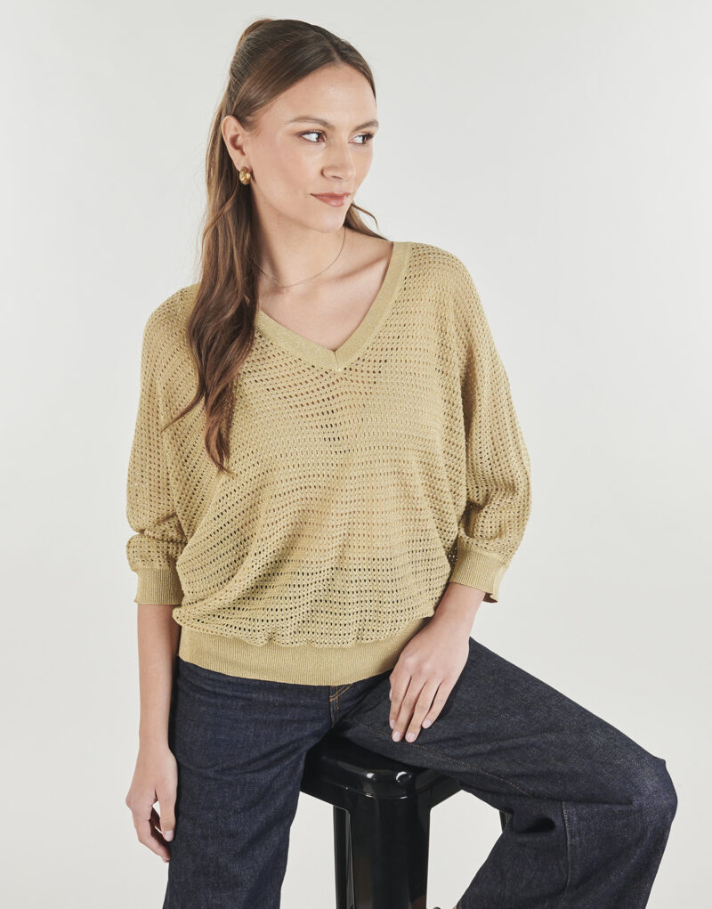 Maglione Les Petites Bombes NIMRA Oro Maglioni Donna - 5