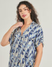 Abito corto Les Petites Bombes NASTASIA Blu Abiti corti Donna - 5
