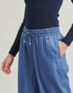 Pantaloni morbidi / Pantaloni alla zuava Les Petites Bombes DALIDA Blu Pantaloni morbidi / Pantaloni alla zuava Donna - 5