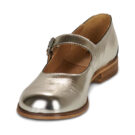 Moma PIGALLE Gold Women's Ballerinas - 3