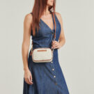Les Petites Bombes ALBANE Beige Borsa a tracolla Donna - 6