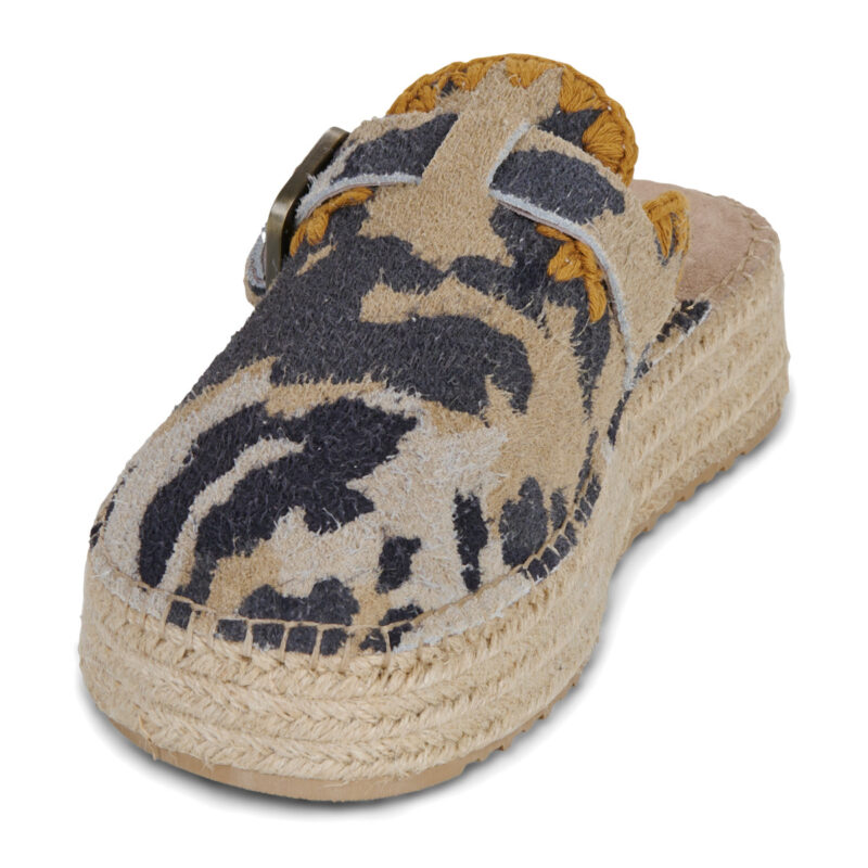 Mou JUTE CLOG CAMO PRINT Multicolore Zoccoli Donna - 3