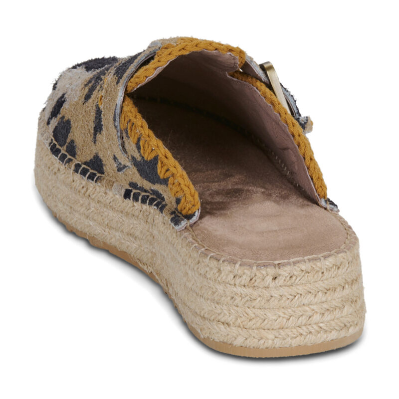 Mou JUTE CLOG CAMO PRINT Multicolore Zoccoli Donna - 5