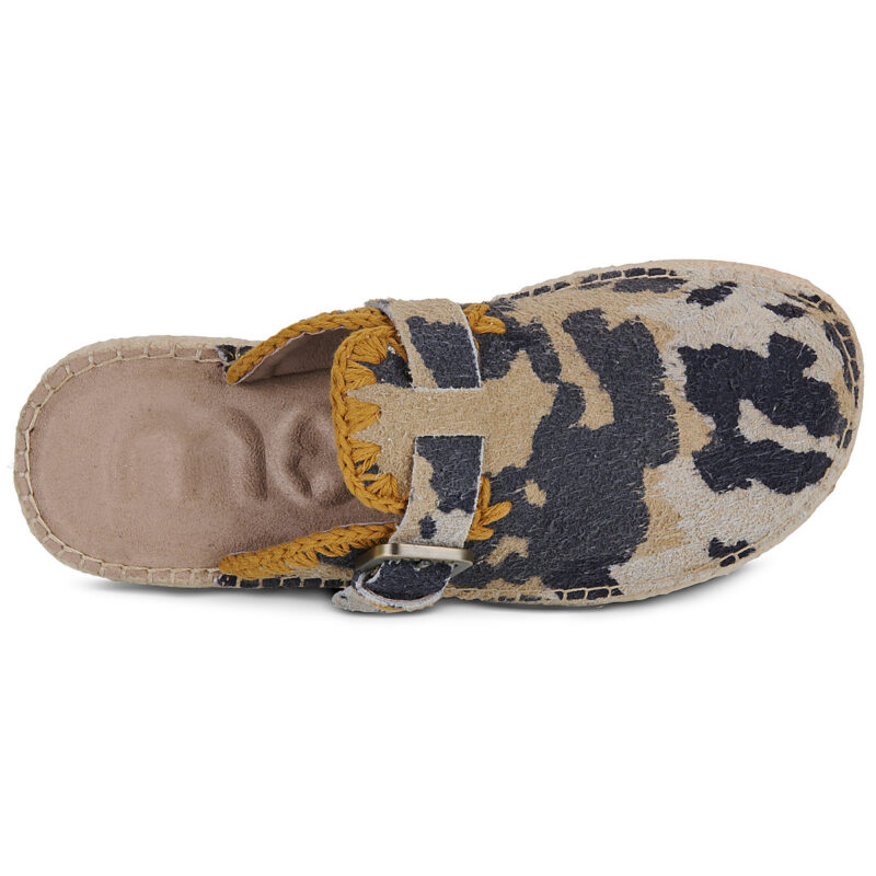 Mou JUTE CLOG CAMO PRINT Multicolore Zoccoli Donna - 6