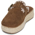 Mou JUTE CLOG PLAIN SUEDE Marrone Zoccoli Donna - 3