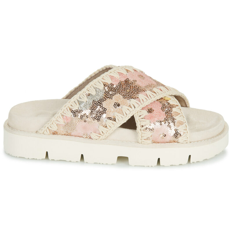Mou SEQUINS CRISS-CROSS BIO SANDAL Multicolore Ciabatta Donna - 2