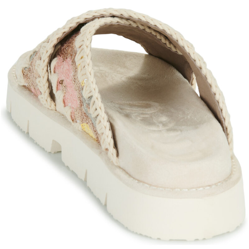 Mou SEQUINS CRISS-CROSS BIO SANDAL Multicolore Ciabatta Donna - 5