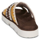 Mou Pantoufles BIO SANDAL BICOLOR METAL LOG multicolores pour femmes - 5