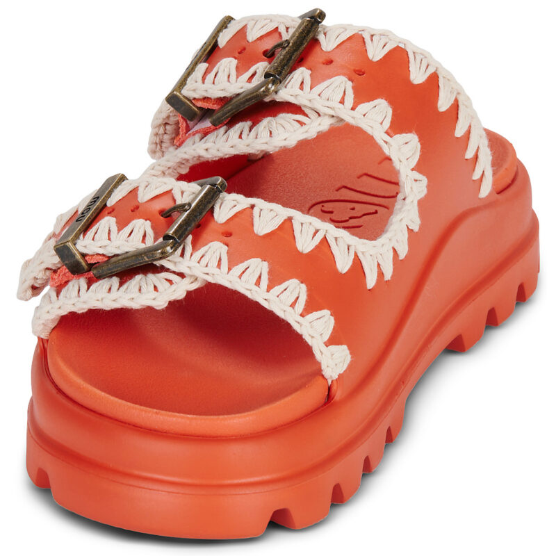 Mou CUISSARDE MONOBLOC EVA &Agrave; DEUX BOUCLES AraPantoufles pour femmes nciabatta - 3