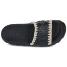 Mou Pantoufle monobloc EVA noire pour femme - Pointure 6