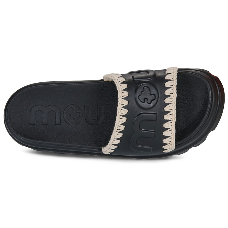 Mou Pantoufle monobloc EVA noire pour femme - Pointure 6