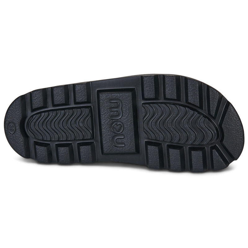 Mou Pantoufle monobloc EVA noire pour femme - Pointure 7