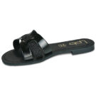 Les Petites Bombes NAHED Nero Ciabatta Donna - 4