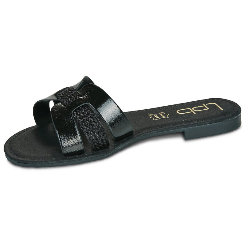 Les Petites Bombes NAHED Nero Ciabatta Donna - 4