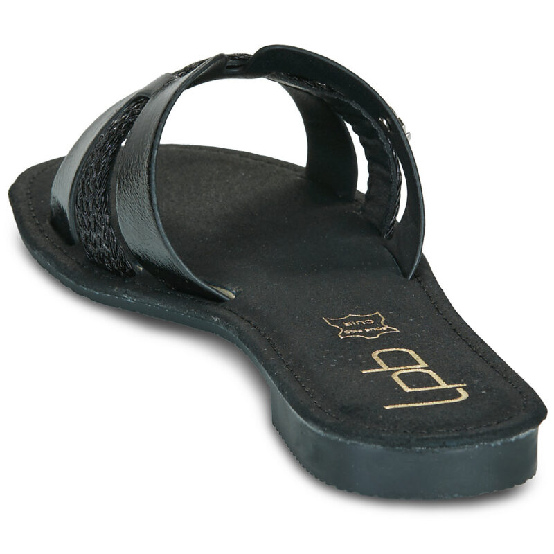 Les Petites Bombes NAHED Nero Ciabatta Donna - 5