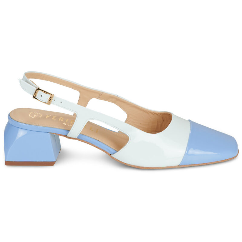 Fericelli Zapatos de tac&oacute;n LEA azules para mujer - 2