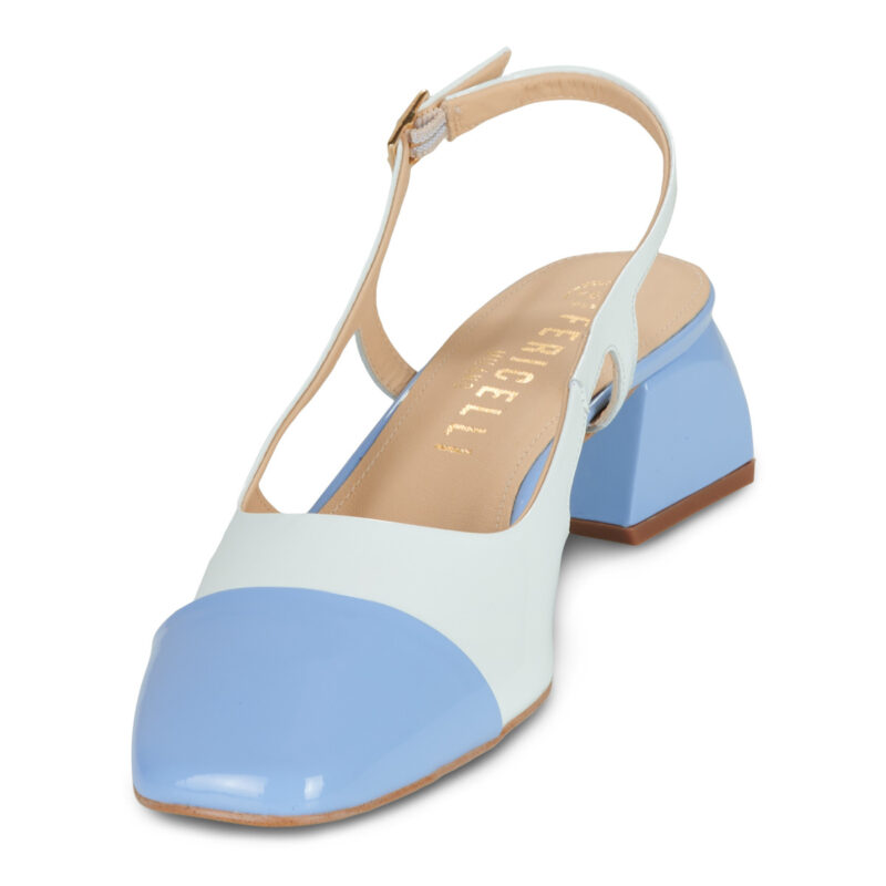 Fericelli Zapatos de tac&oacute;n LEA azules para mujer - 3