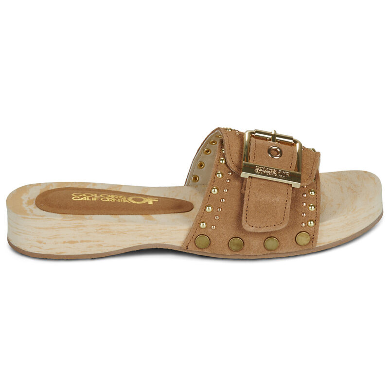 Colors of California BAYL Marrone Zoccoli Donna - 2
