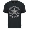 T-shirt Converse ANIMAL PRINT INFILL STANDARD FIT TEE Nero T-shirt maniche corte Donna