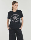 T-shirt Converse ANIMAL PRINT INFILL STANDARD FIT TEE Nero T-shirt maniche corte Donna - 2